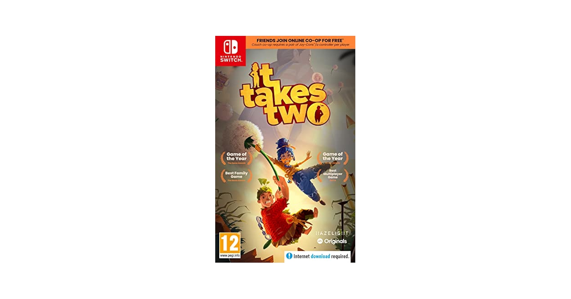 Amazon.com: It Takes Two SWITCH | VideoGame | English