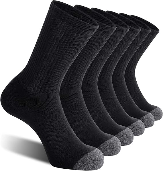 Image of Men's Low Cut Ankle Socks Pack | Bamboo Cushioned Sports Socks for Gym, Running, Walking