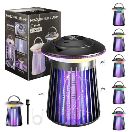 Lámpara Antimosquitos Recargable 2 en 1