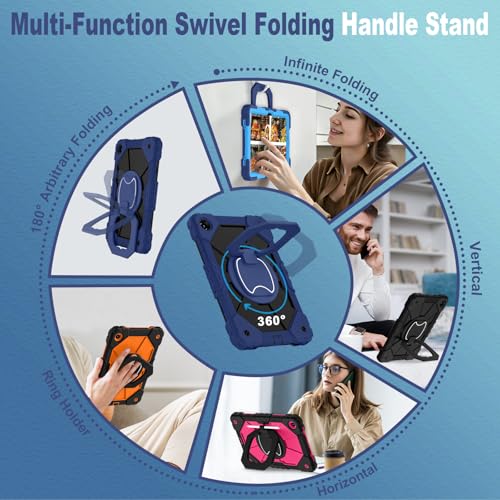 Image of WESOROL Case for Galaxy Tab A11 Plus /A9 Plus 11 Inch Samsung Tab A11+ /A9+
