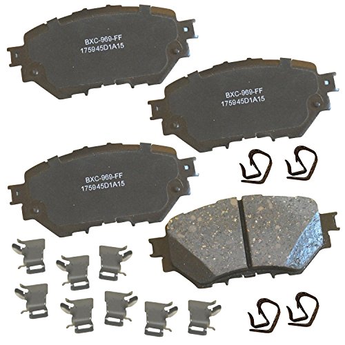 Image of Bendix Premium SBC1759 Ceramic Front Brake Pads for Mazda 3 2018-2014, 3 Sport 2017-2014