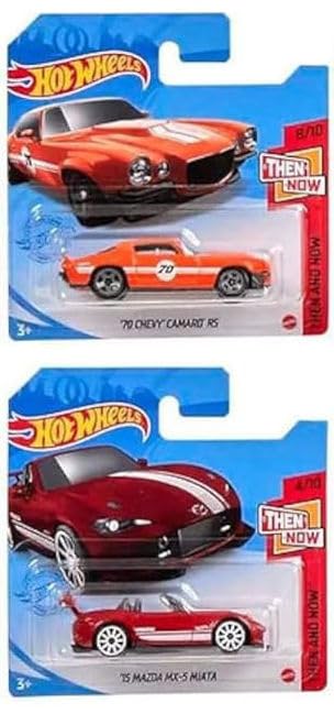 Amazon.co.jp: Hot Wheels 2021 Then and Now ダイキャスト車両10台