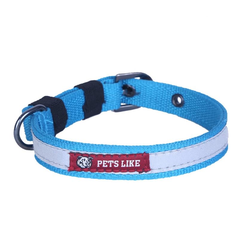 PETS LIKE PREFECT CREATION Dog Reflective Collar Sky Blue(20mm) (B0DDCH53TV) Amazon Price History, Amazon Price Tracker