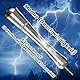 LYAMais Elektro Shock Metall Butt Plug Prostata Stimulator Analplug Butt Plug Analdildo Elektrische Stimulation Klein Anal Dilatator G-punkt Stimulator SM-Elektrische Stimulation analplug set（Tippe B）