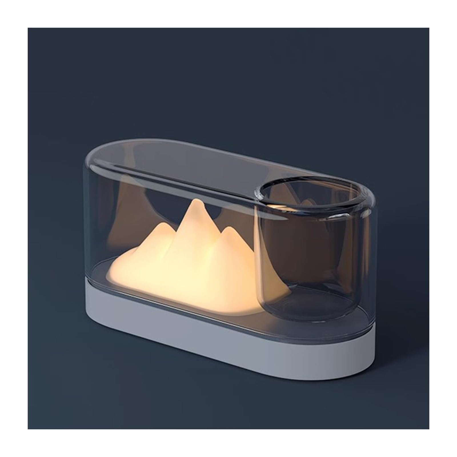 Lampka nocna Biurkowa lampa stołowa lampka nocna mini roślina doniczkowa umieszczenie ściemnianej konstrukcji ładowanie Lampki nocne (Color : B)