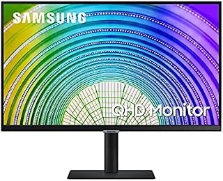 Samsung S24A600UCU - S60UA Series - LED monitor - 24" - 2560 x 1440 WQHD @ 75 Hz - IPS - 300 cd/m² - 1000:1 - HDR10-5 ms - HDMI, DisplayPort, USB-C - black