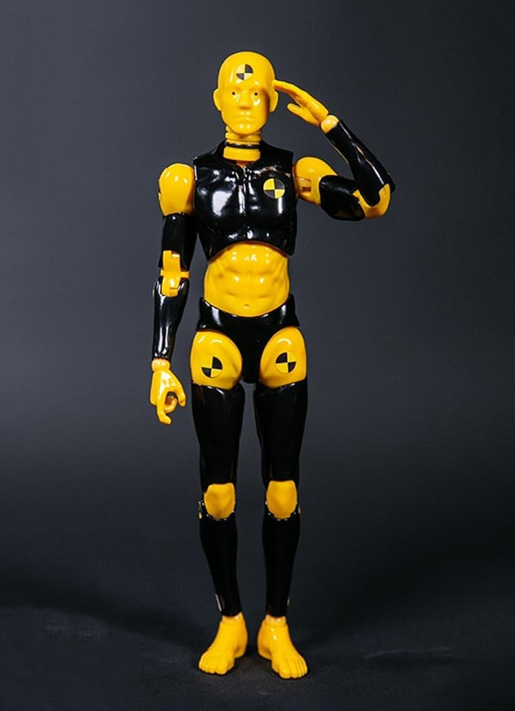 Amazon.com: Fremego 1/12 Scale Action Figure 6inch Flexible Black