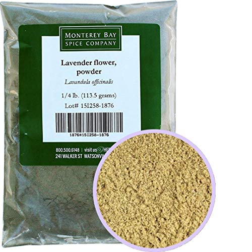 Monterey Bay Spice Co. Lavender Flower Powder 1/4 LB Pack