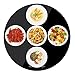 Piatto Scaldavivande Elettrico, Vassoio scaldavivande elettrico Piastra riscaldante rotonda grande Scaldavivande elettrico Controllo temperatura regolabile Perfetto cucina Sala pranzo Ristorante