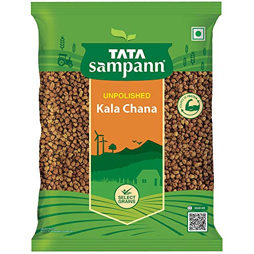 Tata Sampann Unpolished Kala Chana, 1kg