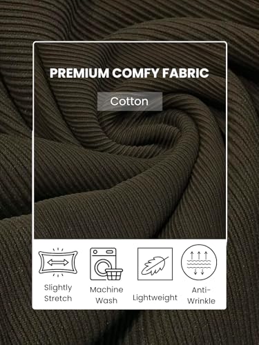 Image of GRECIILOOKS Men's Cotton Cargo Track Pants - Loose Fit Joggers for Men | Korean Style Travel & Lounge Wear with Pockets (Available in Plus Size)