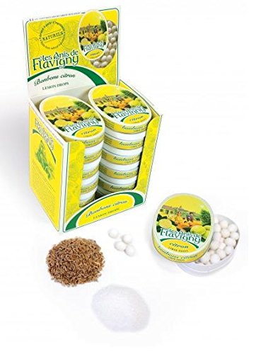 Anis de Flavigny Citron - Boîte 12 pièces