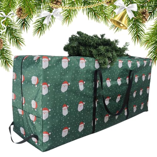 Bolsa de almacenamiento para árbol de Navidad caja de lona Oxford 210D impermeable con 4 asas 2