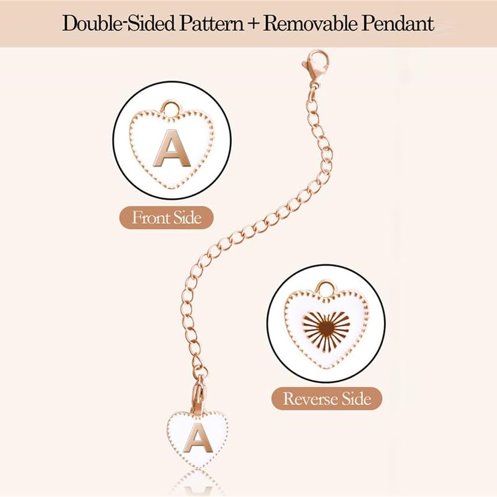 NQEUEPN Catena Decorativa Per Tazze Stanley - Con Ciondoli Lettere, Farfalle E Nappa | Per 40oz - Foto 9