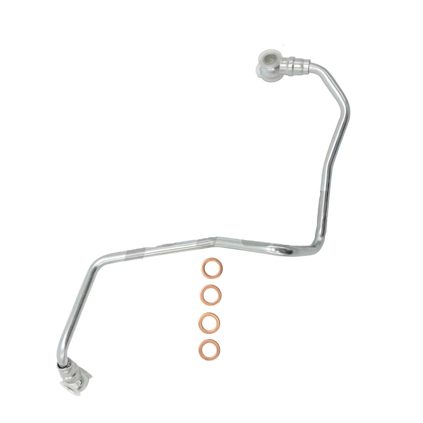 Turbo Tuyau de Retour Compatible Avec Peugeot 3008 MPV 2013 2014 2015 2016 Pour 408 1.6 HDi 2010-accessoires De Tuyau D'alimentation En Huile De Turbocompresseur 037685 OP10589