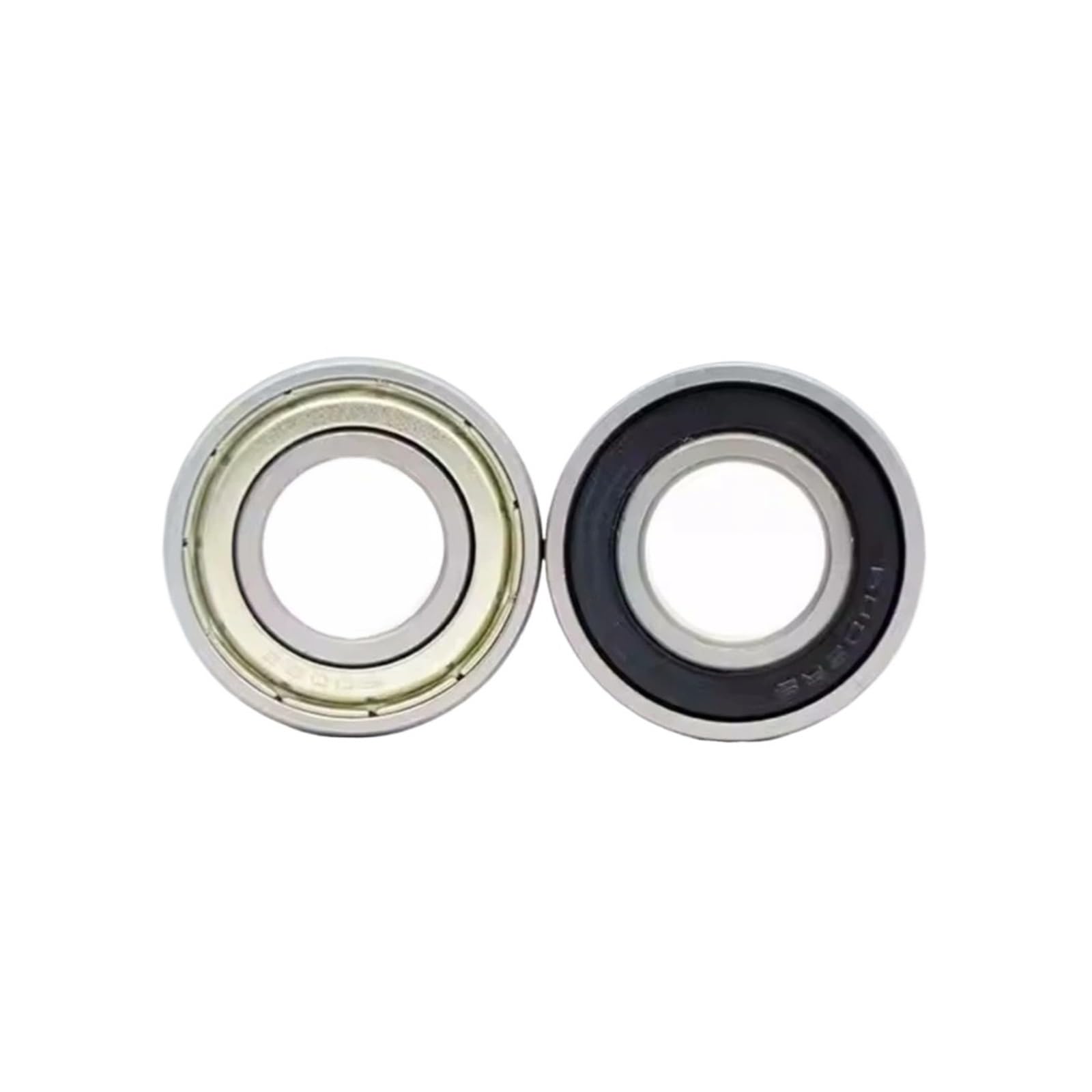 6000-2RS 6001-2RS 6002-2RS 6000ZZ 6001ZZ 6002ZZ 6004ZZ 6005ZZ Deep Groove Rubber Sealed Ball Bearing Metal Shielded(6005zz 25x47x12mm)