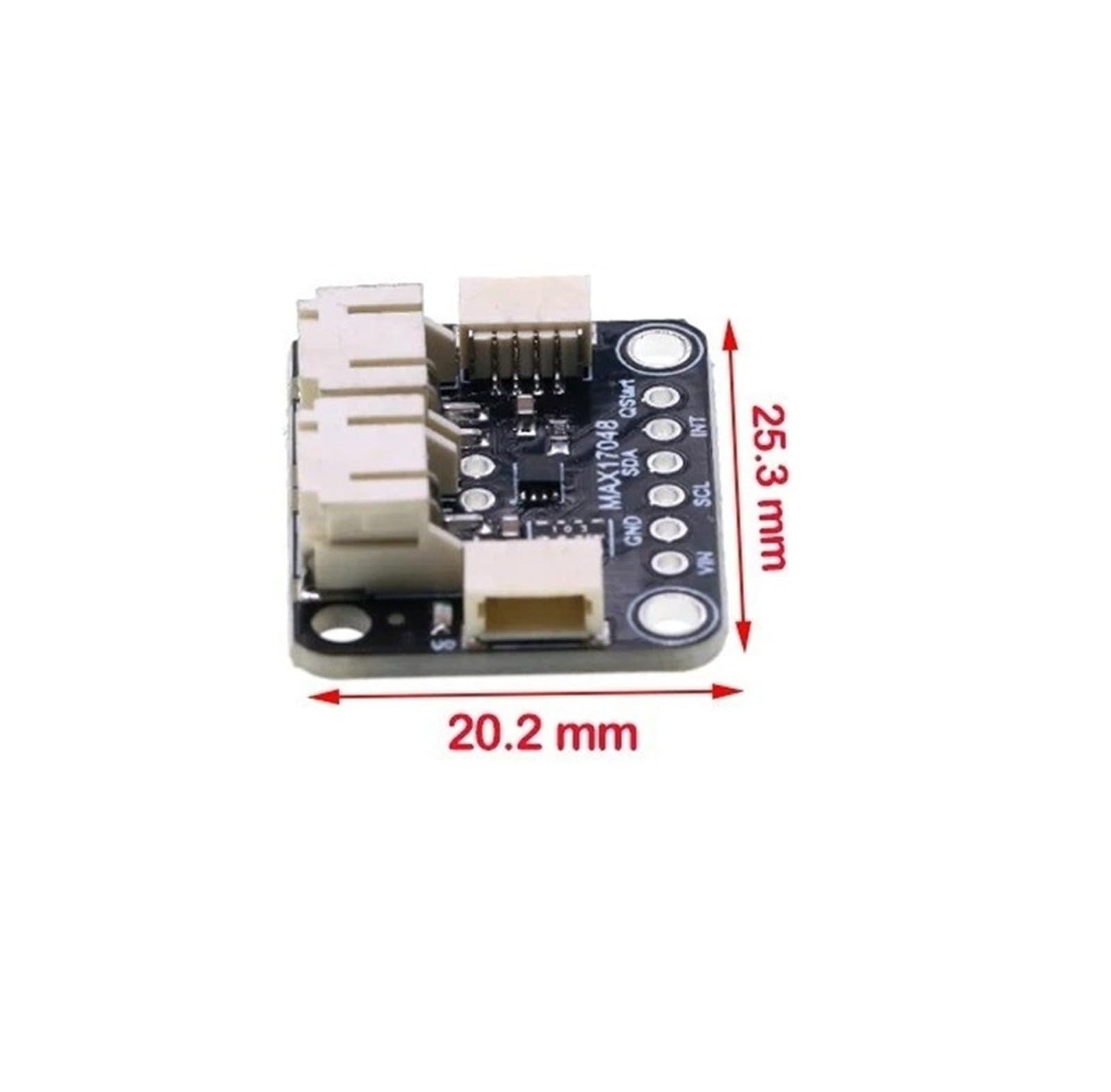 ChuFort MAX17048 Moduł monitora 2,5 V-5,5 V Miernik mocy STEMMA QT I2C