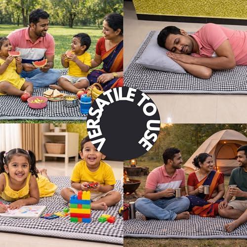 Image of YENING Foldable Mattress for Floor Sleeping | Floor Bed Mattresses | Folding Mattress for Home, Guests & Camping(3 x 6 Ft)