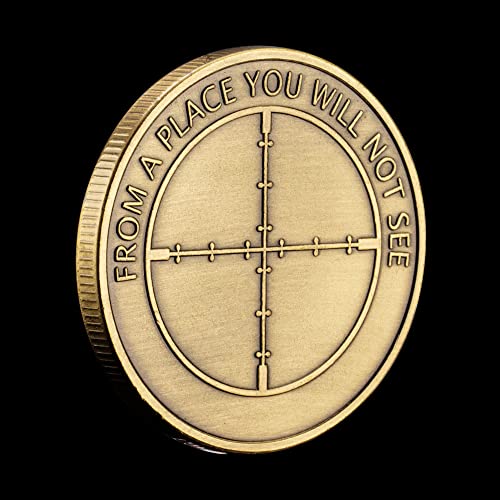 Moneda Conmemorativa United States Army Sniper miniatura 4