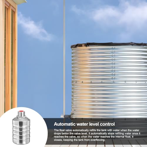 Válvulas de flotador de acero inoxidable LIFKOME para control de agua en tanques y riego 4