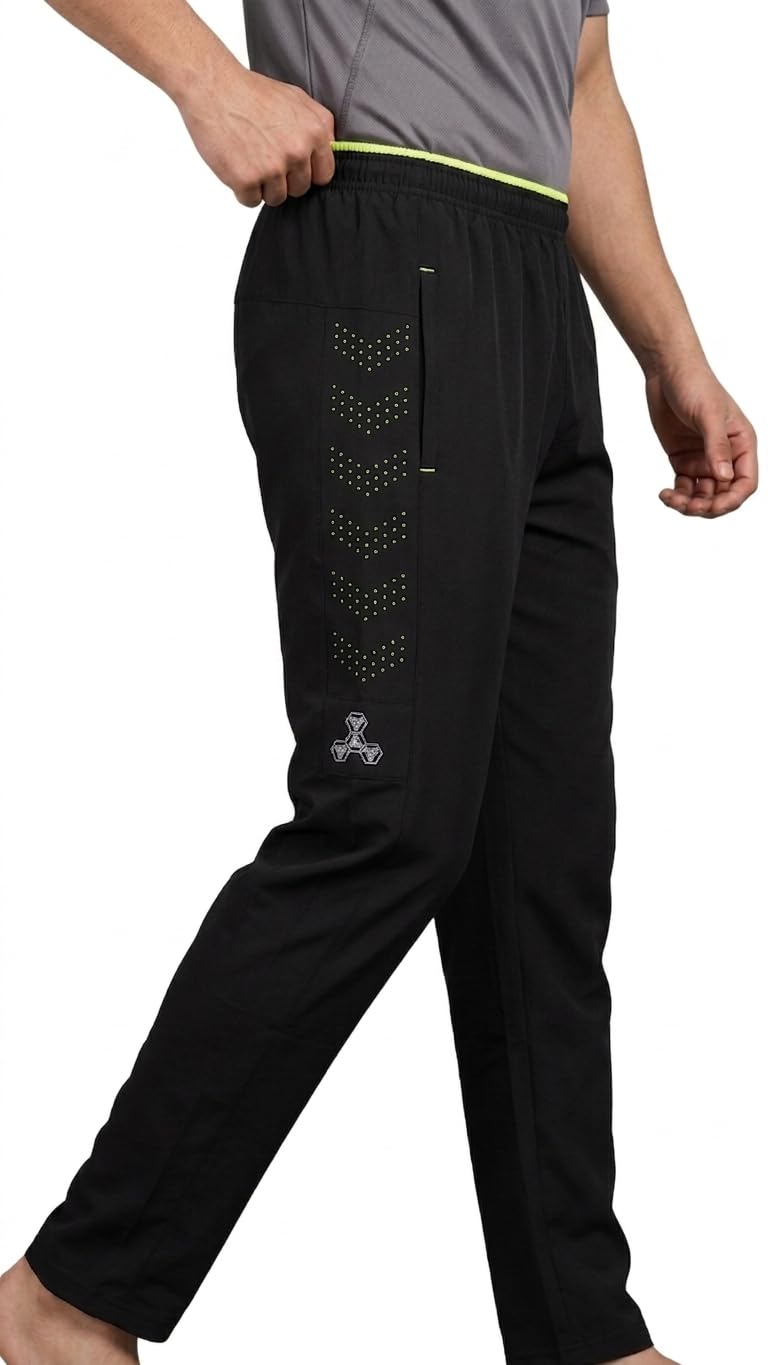 prince Men’s Chevron Pattern Track Pant | Sports, Gym & Casual Wear Lower for Men-picture-21