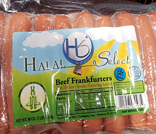 Halal Select Beef Frankfurters