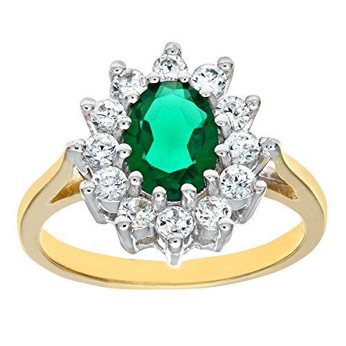 Citerna Anello da Donna in Oro Giallo/Bianco 9K