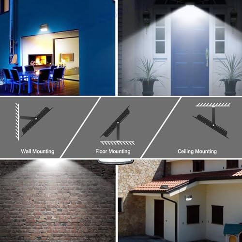 Eclairage de sécurité pour éviter les intrusions avec ce projecteur LED 100W