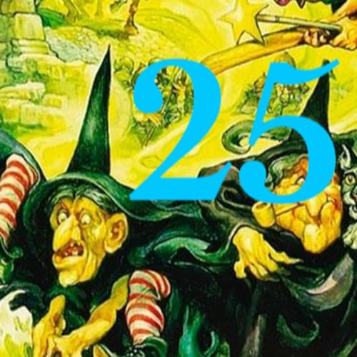 Brujas de viaje 25, (voz humana); Mundodisco 12.