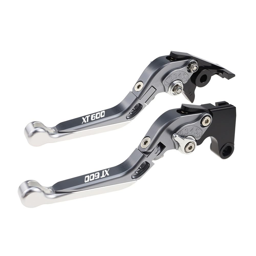 Pliqvbn Color M Clutch Brake Shafts Folding Extendable Brake Clutch Levers For Xt600 1984-1986 Xt600e 1990-2003 Xt600ze 1987-1992 Xt600z For Tenere 87-92