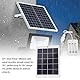 Fafeicy 16,2 x 12,3 cm / 6,38 x 4,84 ZollSolarbatterieladegerät, Solarpanel-Batterieladegerät Polysilizium 3 W 5 V Hohe Umwandlungsrate Effizienter Ausgang Tragbare Solarzelle für -Kameras