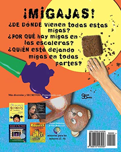 Migas en las escaleras: Un misterio (Spanish picture books with pronunciation guide) (Spanish Edition) - Image 2