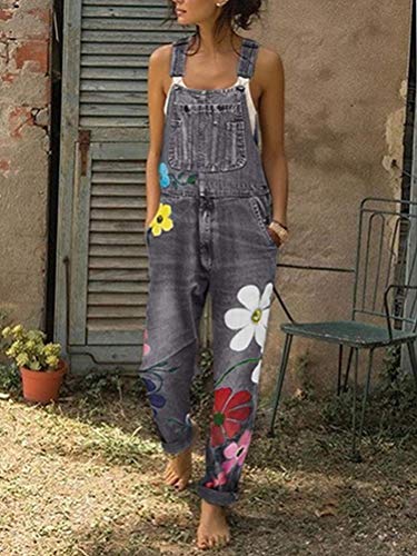 Mono vaquero holgado con estampado exclusivo y diseño boyfriend cómodo 3