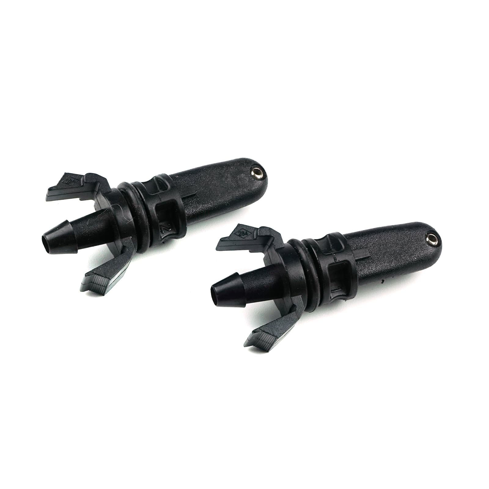 BSP1059 2 sztuki dysza spryskiwacza tylnej szyby przedniej 8200107563 kompatybilna z Renault Megane 2 Clio 3 Scenic Twingo Captur Sandero Lodgy Dokker