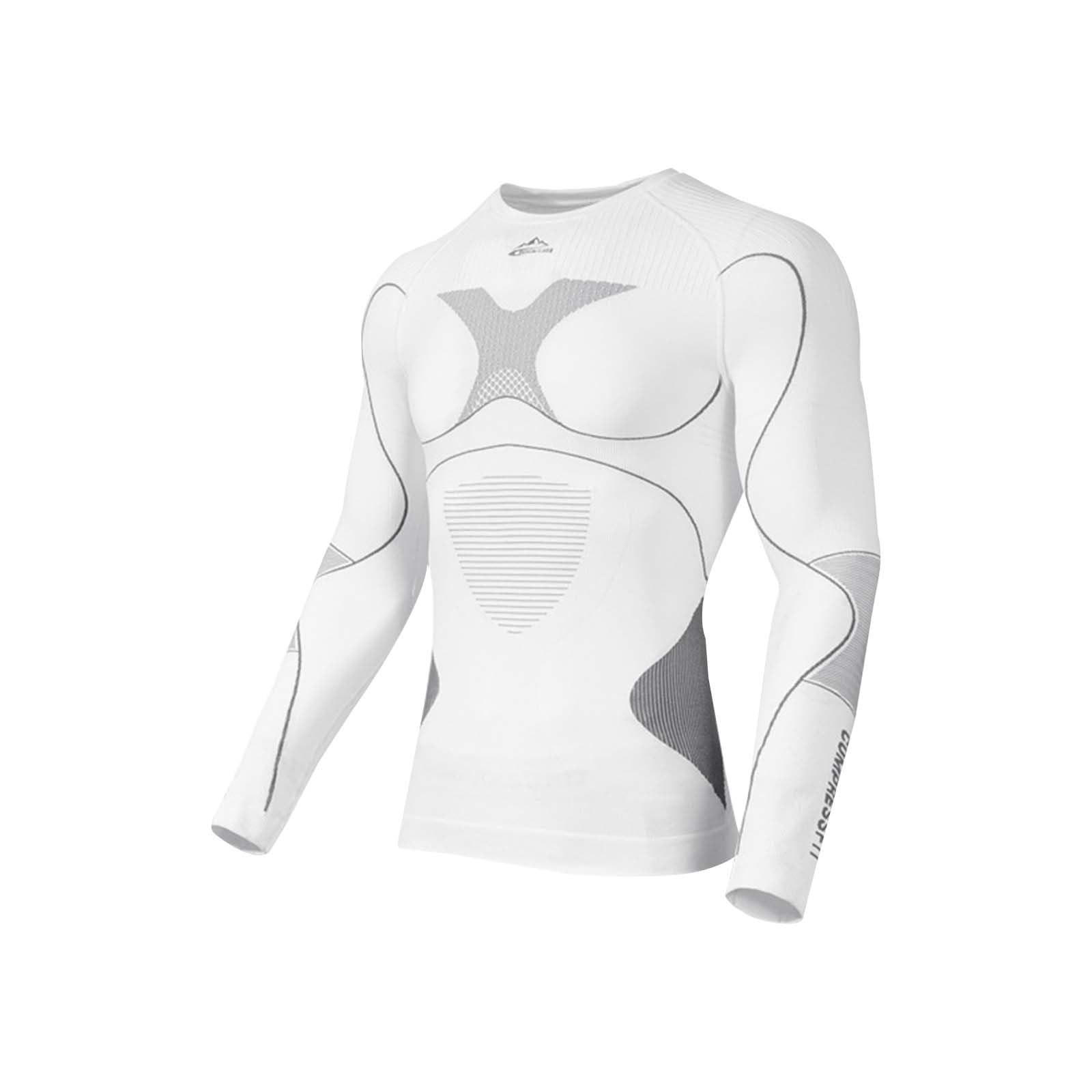 sous Vêtement Thermique Homme Ski, Ensemble sous Couche Compression avec Haut et Legging Sport, Base Layer Respirant Séchage Rapide, Vêtement Chaud Extensible pour Cyclisme Montagne et Hiver