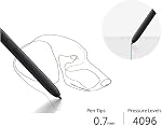Galaxy S23 Ultra Pen for Samsung Galaxy S23 Ultra 5G Stylus Pen S23 Ultra S Pen Replacement Stylus with Eject Pin(Phantom Black)
