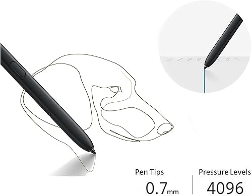 Miniatura 5 de Galaxy S23 Ultra S Pen para Samsung Galaxy S23 Ultra 5G Stylus Pen S23 Ultra Touch S Pen Reemplazo sin función Bluetooth Stylus Touch S Pen con