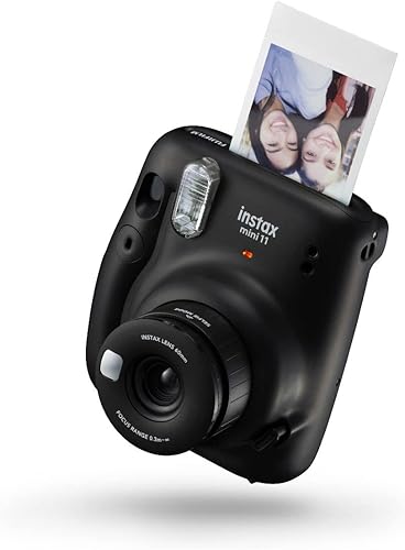 Miniatura 6 de instax Cámara de película instantánea Mini 11, exposición automática y lente selfie incorporada, gris carbón