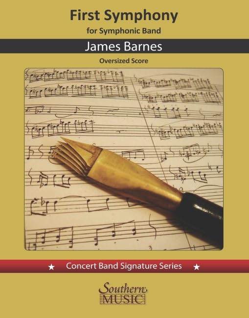 First Symphony, Op. 35 for Symphonic Band: Oversized Full Score