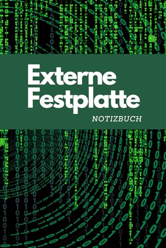 Externe Festplatte: Notizbuch