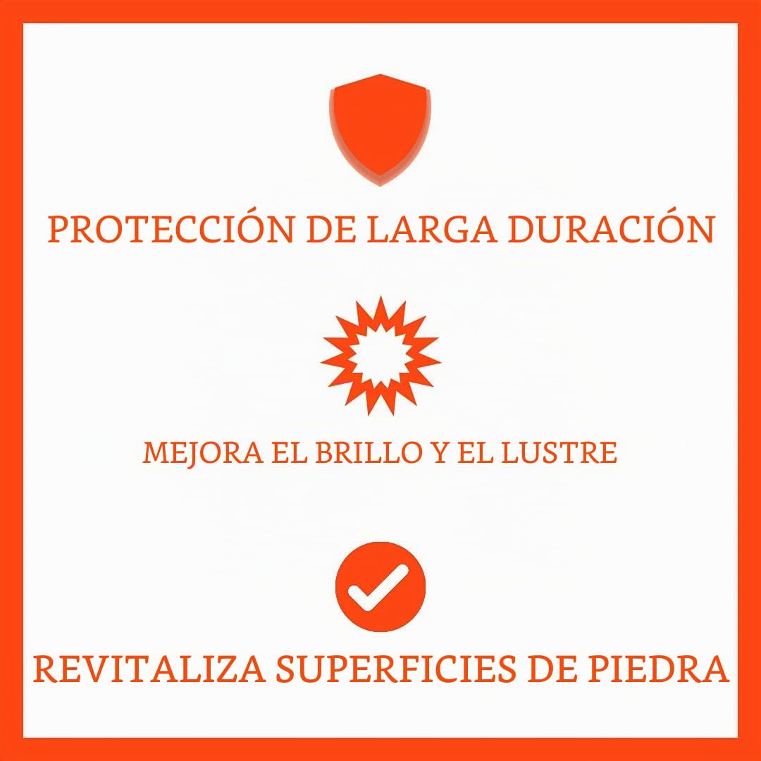 Limpiador y Lustrador de Granito para Uso Diario – Mejora el brillo y sin rayones – Para mostradores, mármol, piedra, baños, cocinas, isla de cocina y más. 18 OZ Trinova | Para granito, mármol, cuarzo y azulejos; ayuda a proteger de manchas y manchas.
