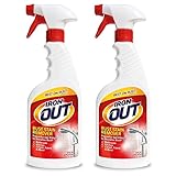 OUT Iron Rust Stain Remover Spray Gel, 16 Fl. Oz. Bottle 2 Pack, n/a
