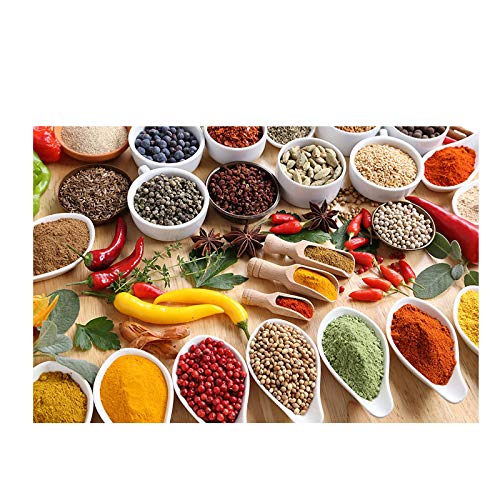 Toile cuisine art affiche murale géante pour grand mur vide