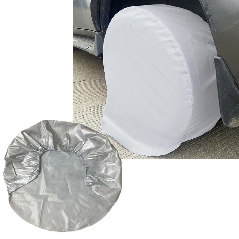 Borsa per Pneumatici 2/4pcs copertura di protezione del pneumatico pneumatico della ruota for RV Camper Camper Touring 27-29 pollici rimorchio cappuccio protettivo impermeabile all'ombra (Color : 4pc