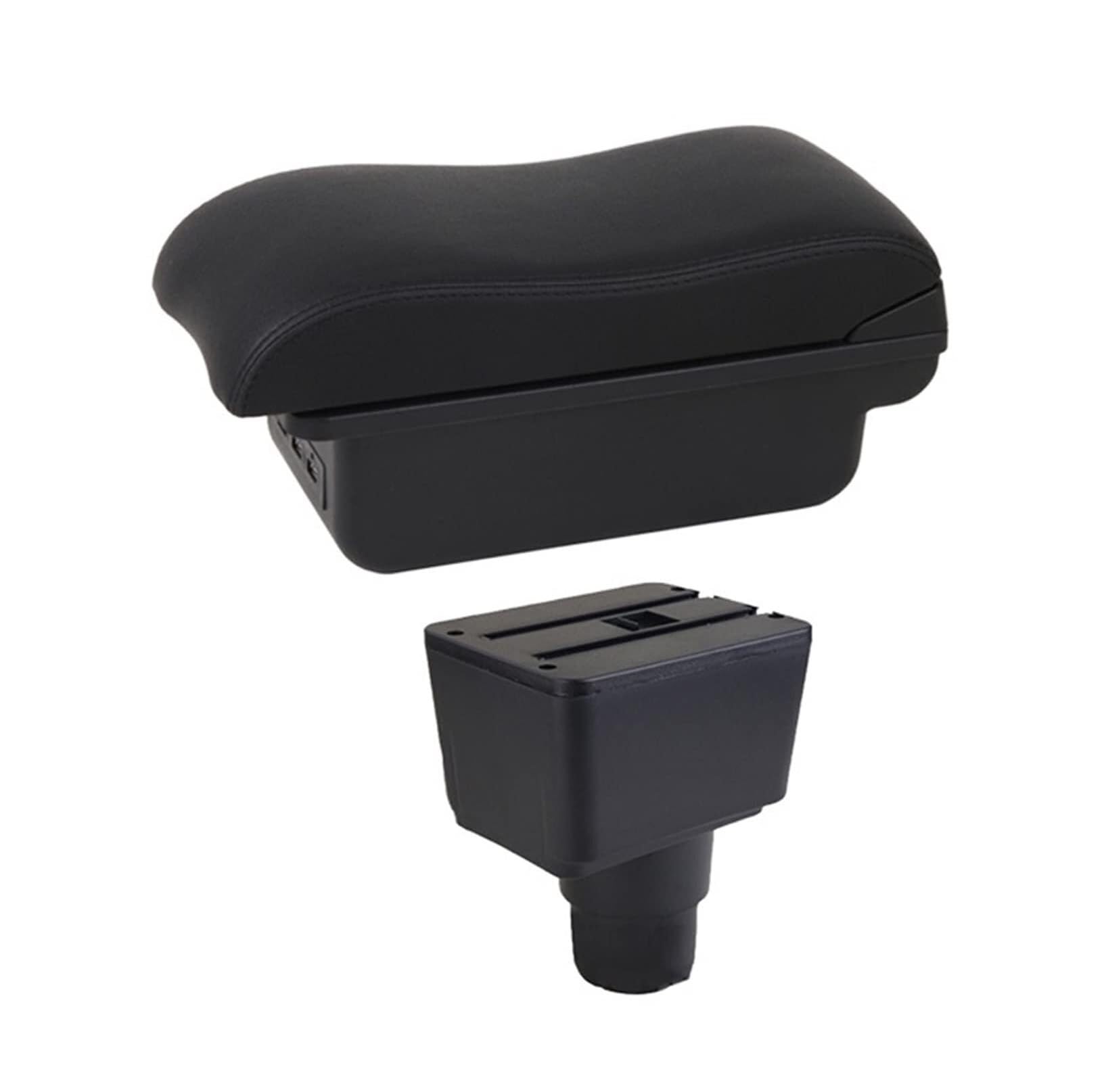 GTDTKGANAK Storage Box For For Ecosport 2018-2021 Center Console Armrest Storage For Box with USB(B1 3 Usb)