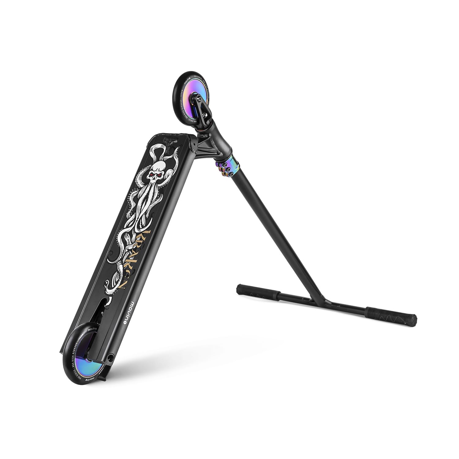 Movino Kraken Street Stunt Scooter Professionale | Monopattino Professionale | IHC | con ABEC 9 | Kickscooter con Ruota da 120 mm | Pedana in Alluminio 6061 | Peso 4,2 kg