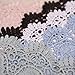 8CM Width Europe Crown Pattern Inelastic Embroidery Lace Trim,Curtain Tablecloth Slipcover Bridal DIY Clothing/Accessories.(4 Yards in one Package) (White)