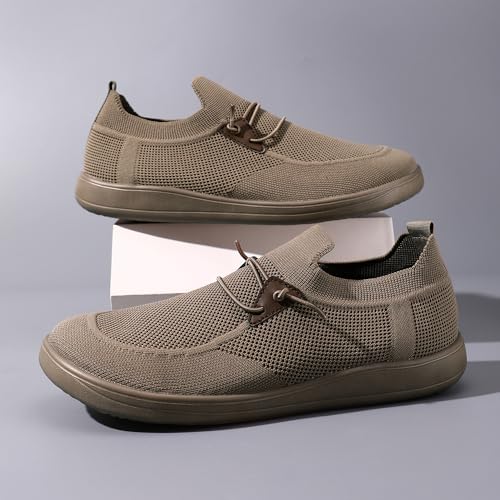 Image of EGMPDA Mens Slip on Loafers Boat Shoes Non Slip Walking Sports Shoes Driving Shoes Casual Office Shoes Gym Lightweight Comfortable Shoes