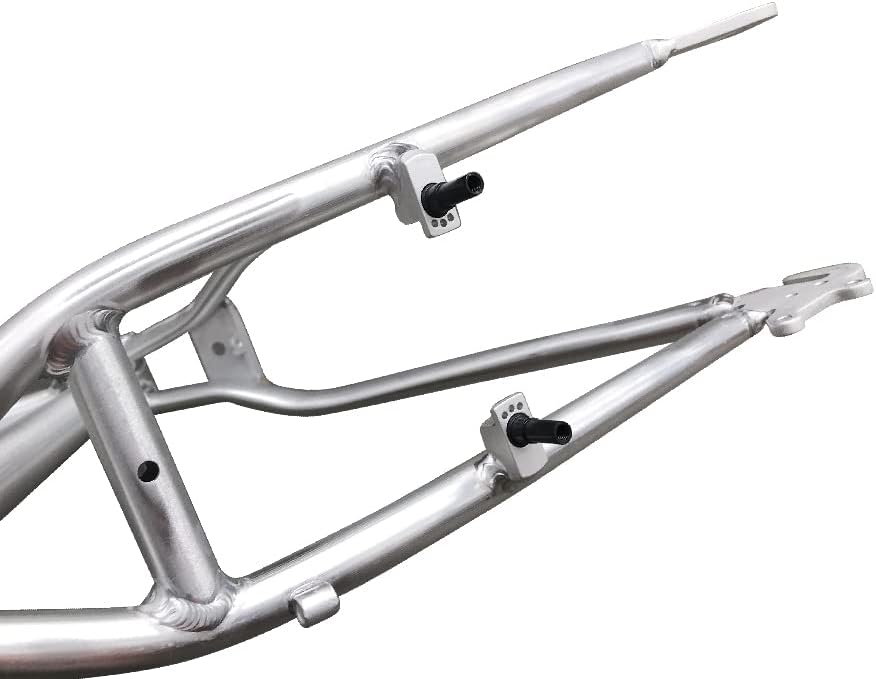 Miniatura 5 de Marco de gas de bicicleta con tanque de gas integrado, marco de 2.4L - Bicicleta motorizada a gas (negro)