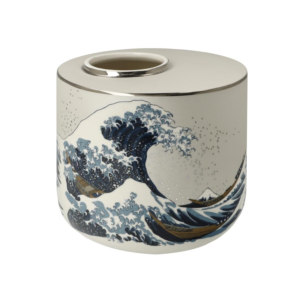 Vase Hokusai The Great Wave Artis Orbis 16 cm